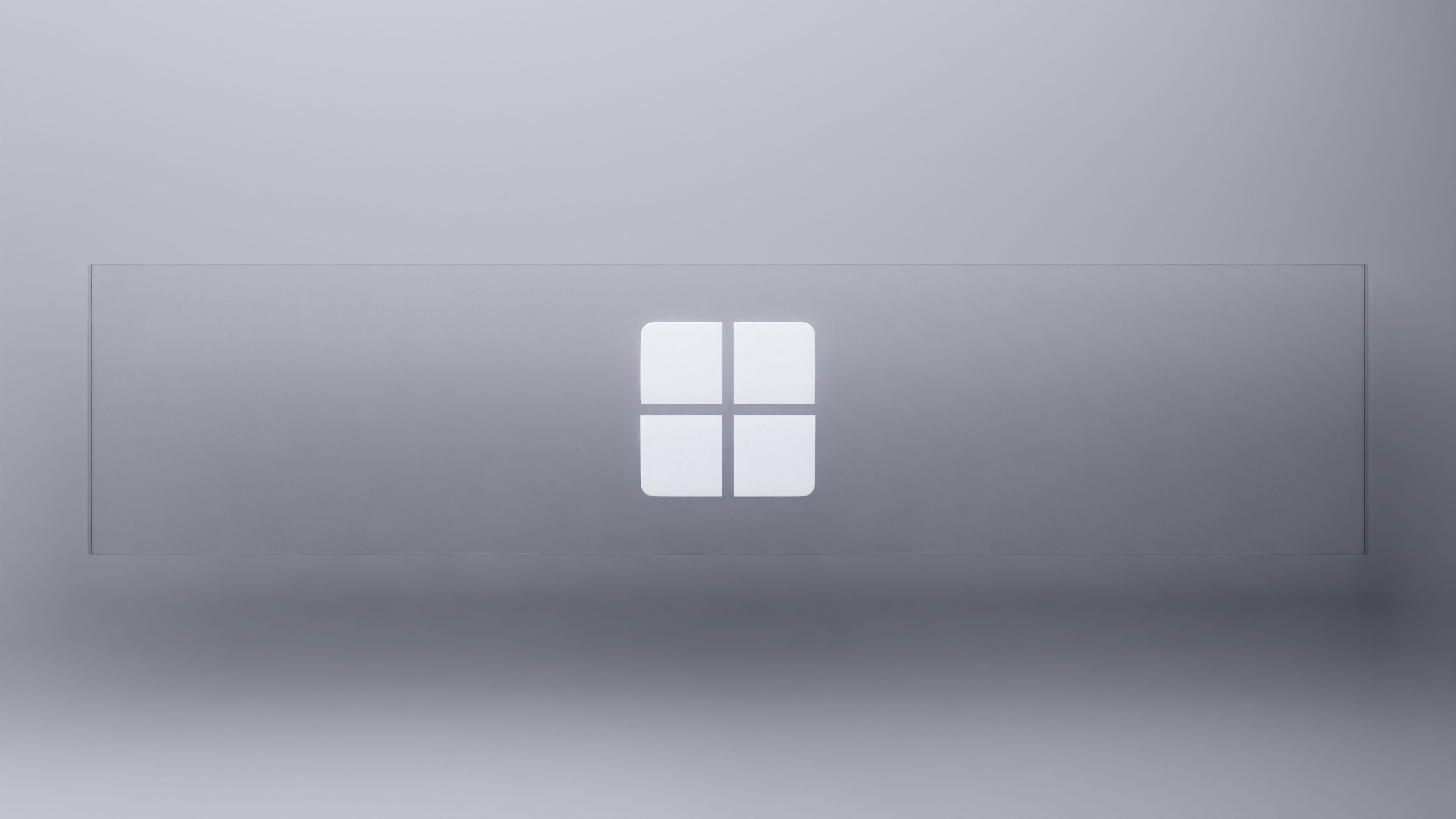 Elegant minimalist artwork showcasing a geometric window design in a cool, abstract style.